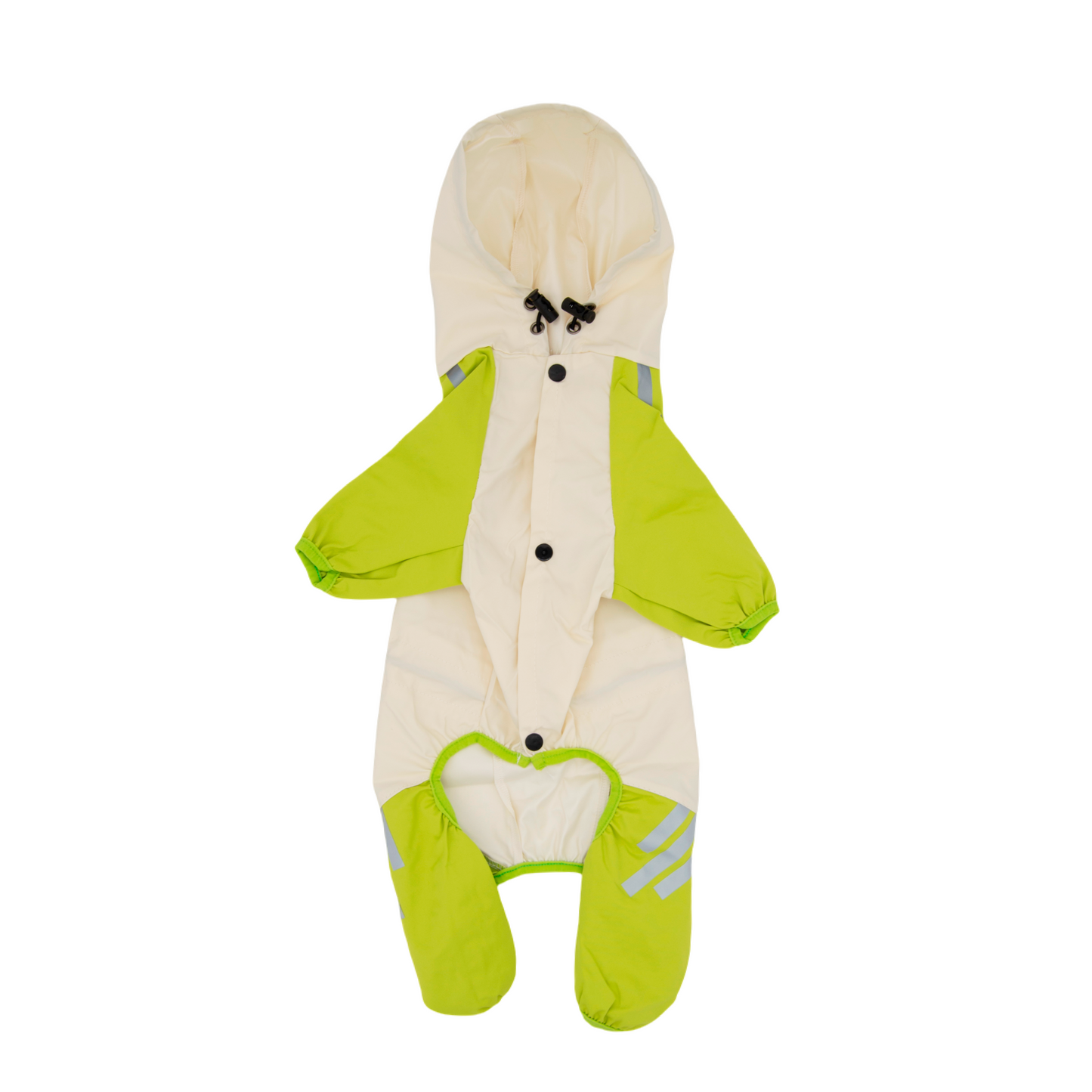 Waterproof Dog Raincoat(Forest Green)(6-10lb)