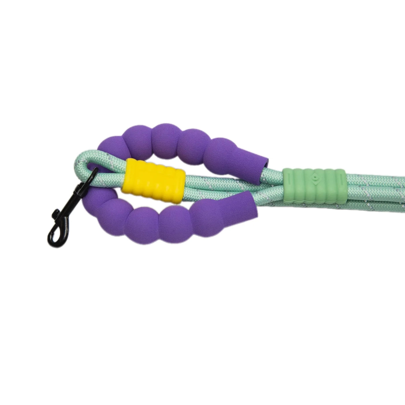 Heavy Duty Dog Collar & Leash Set with Comfort Padded Handle (Fresh Green)