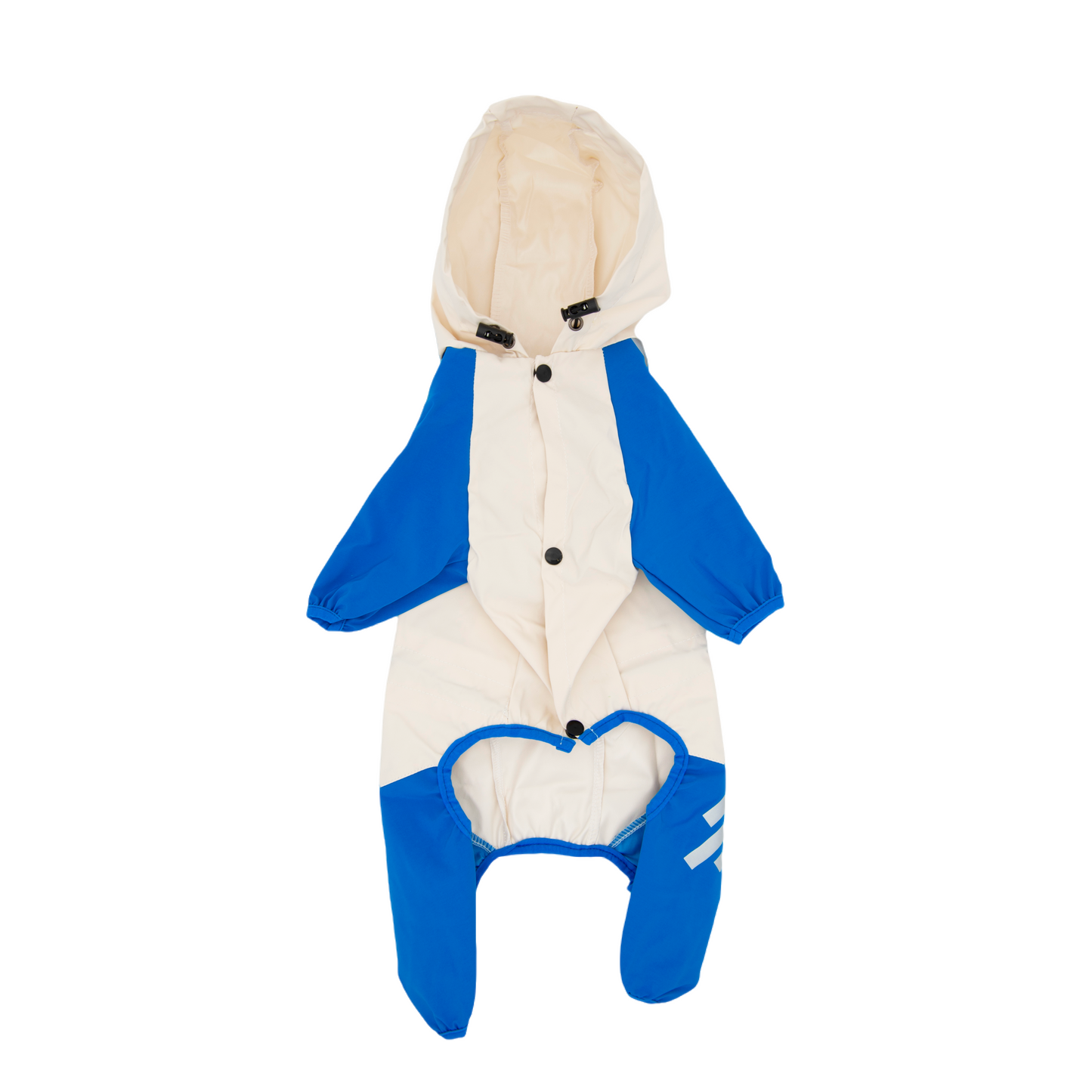 Waterproof Dog Raincoat(Sky Blue)(6-10lb)