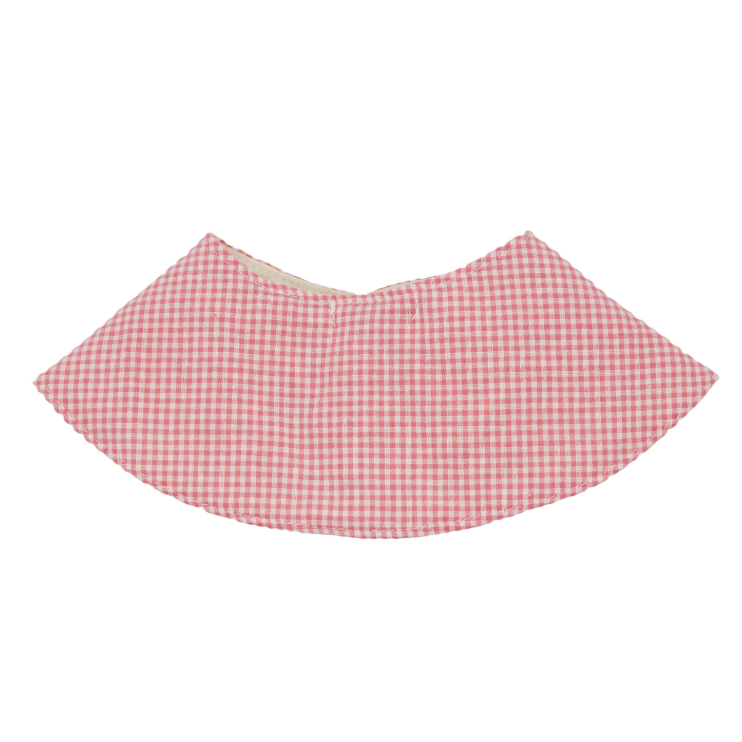 Plaid Dog Bandana(Peach Pink)