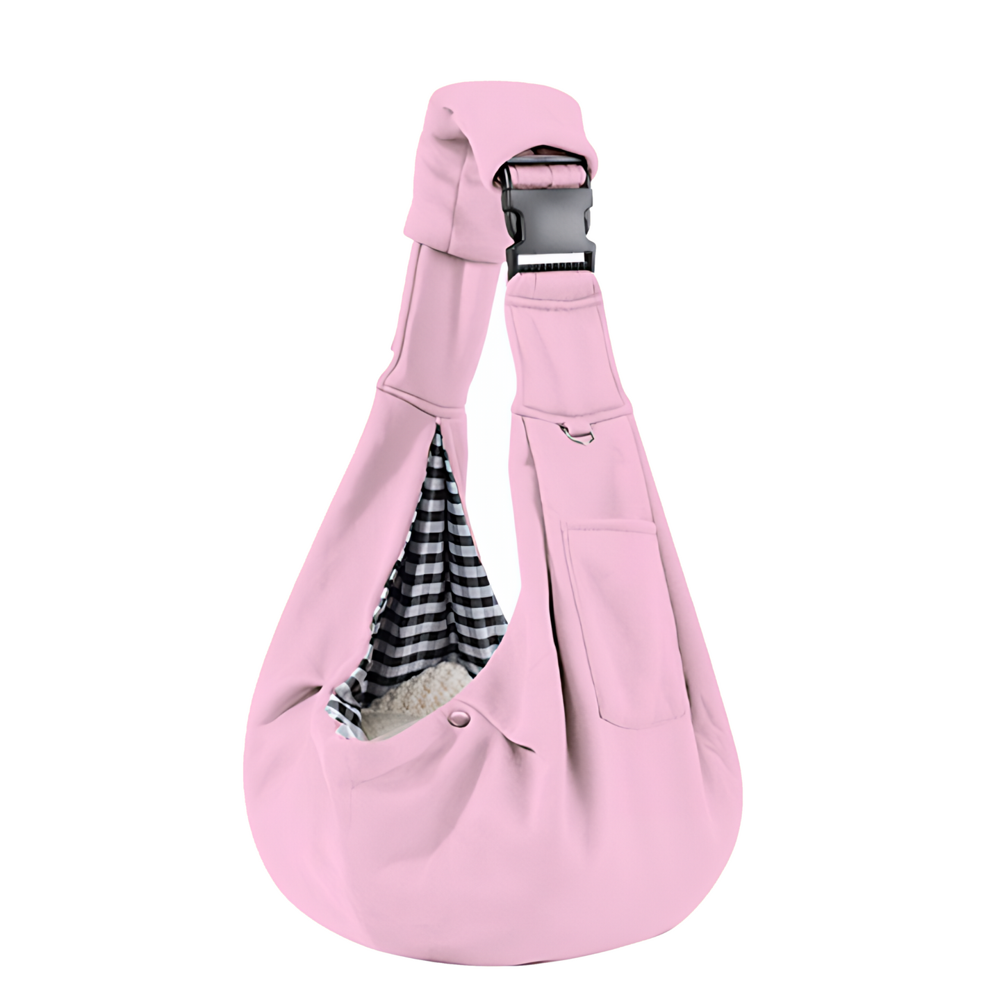 Travel Pet Sling Bag for Small Dogs (Pink)