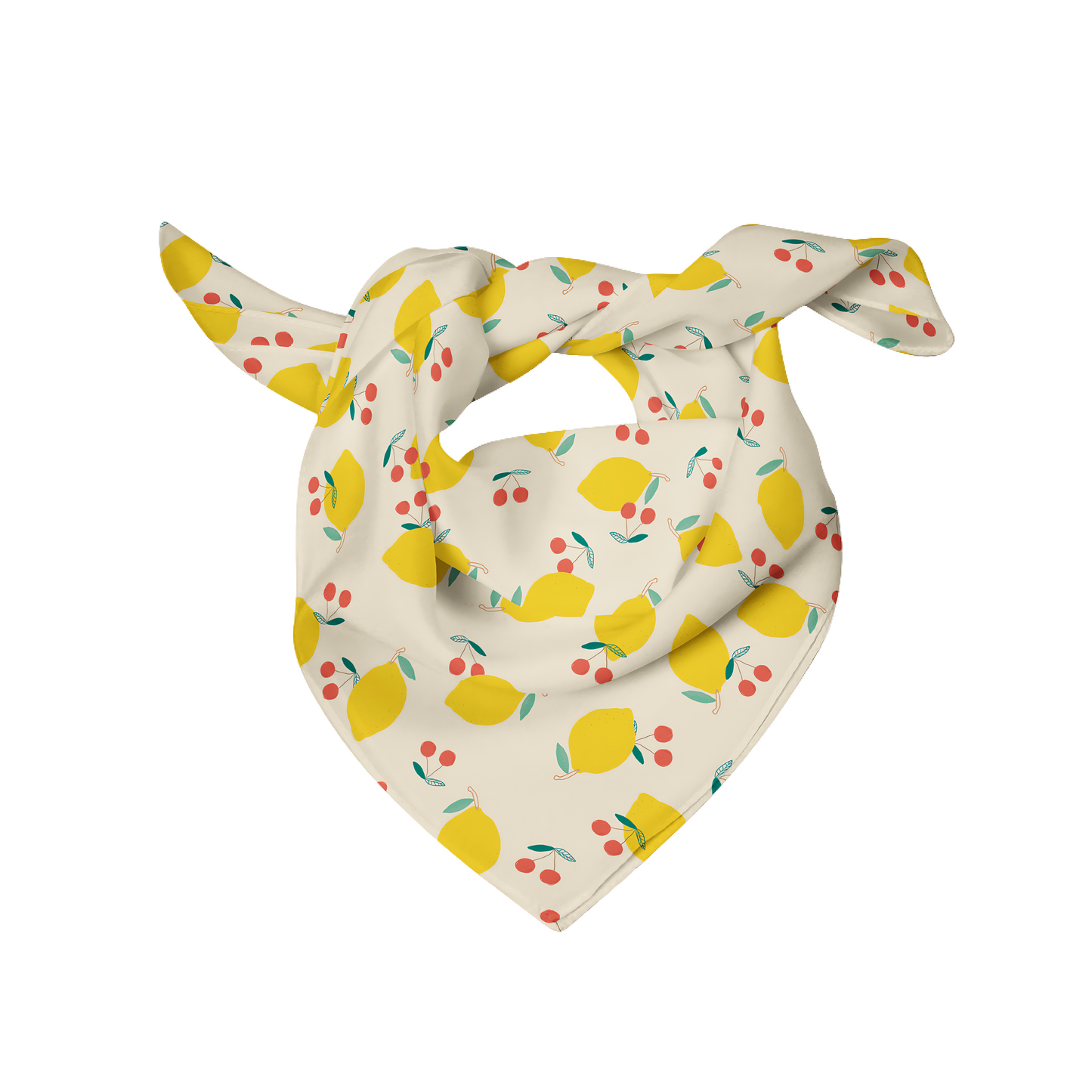 Fresh Fruit Dog Bandana(Lemon)