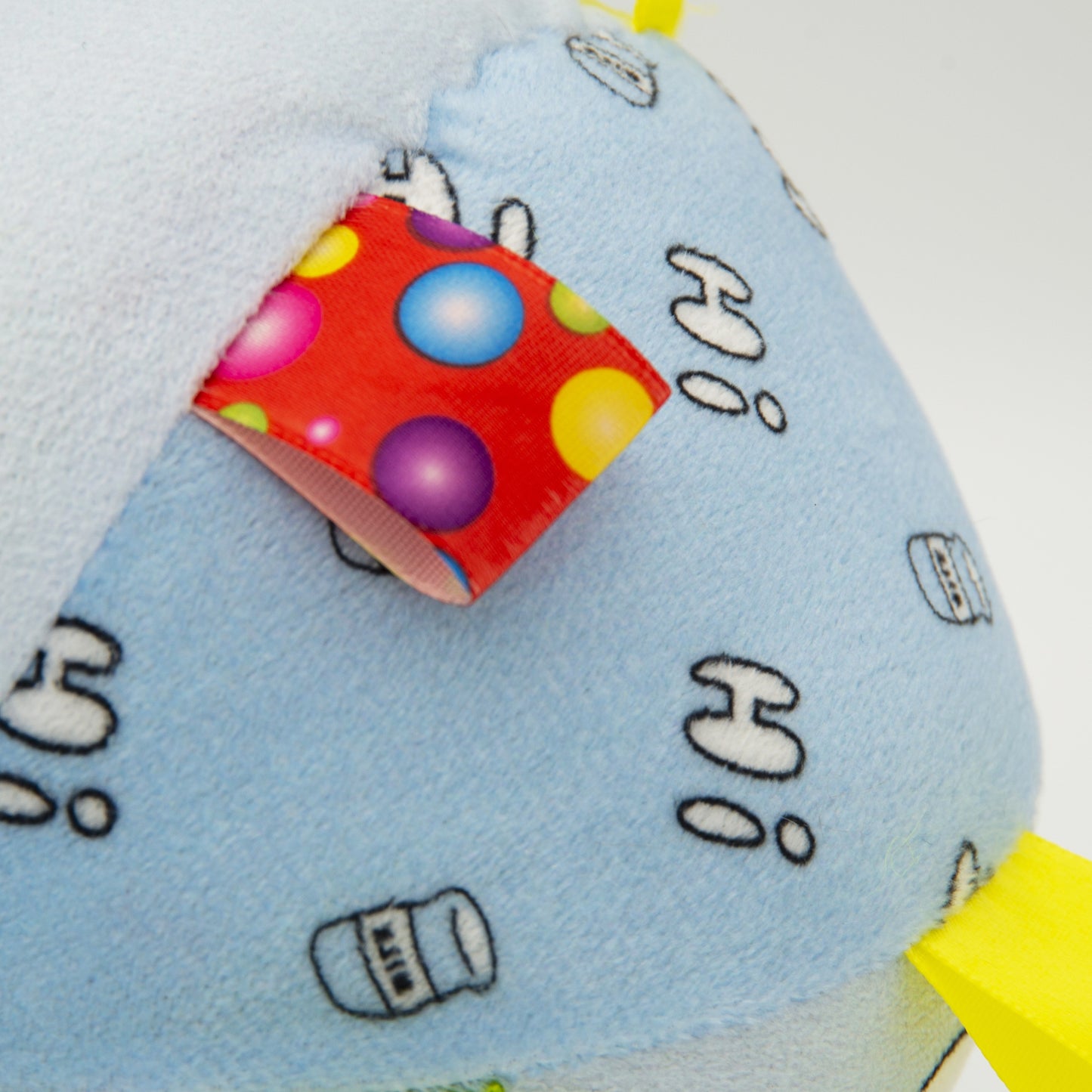 Blue Starry Bear Grab Tabs Ball Toy for Dogs