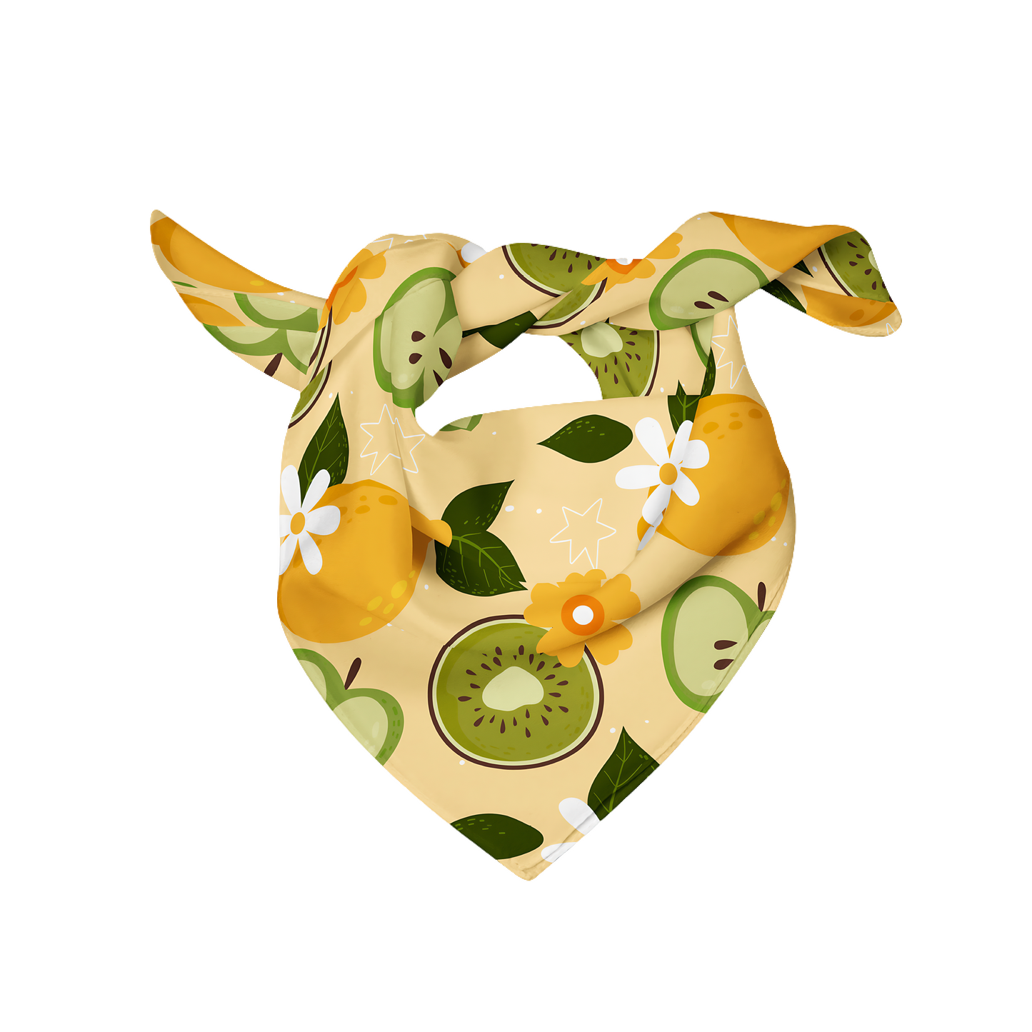 Fresh Fruit Dog Bandana(Kiwi)