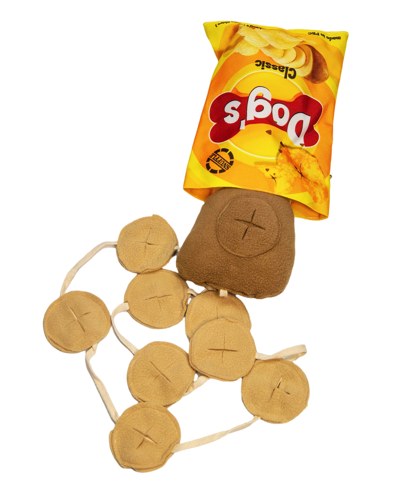Chip Bag Snuffle Dogs Interactive Toy