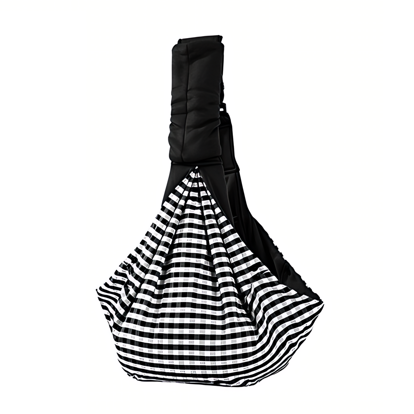 Travel Pet Sling Bag for Small Dogs (Black)