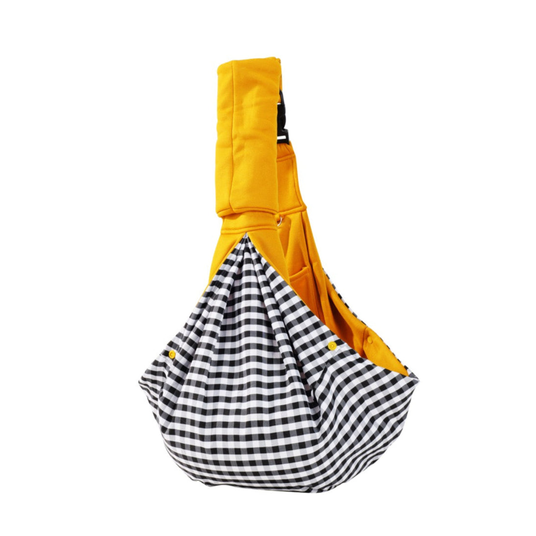 Travel Pet Sling Bag for Small Dogs (Yellow)