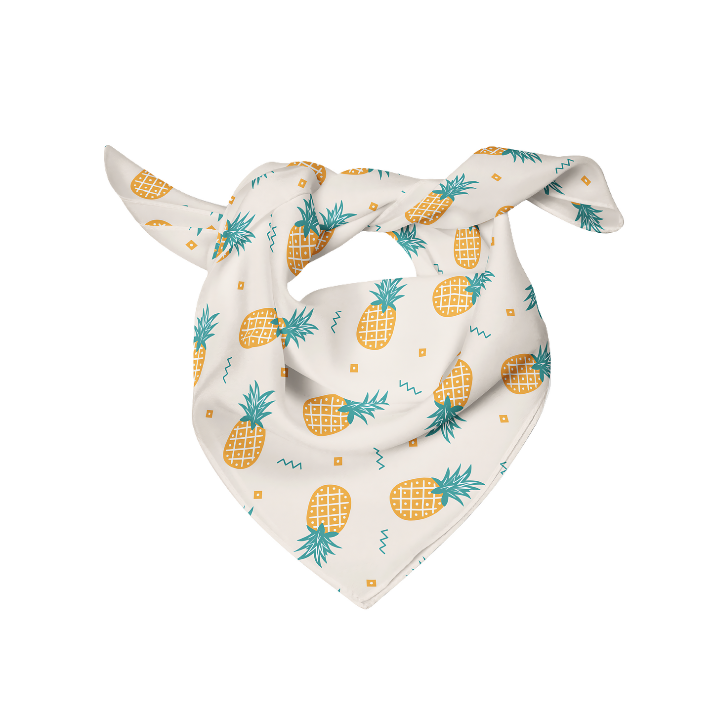 Fresh Fruit Dog Bandana(Pineapple)