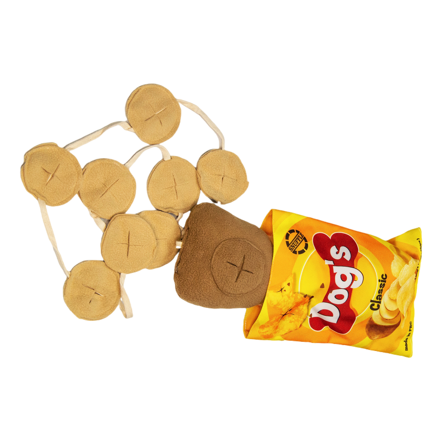 Chip Bag Snuffle Dogs Interactive Toy