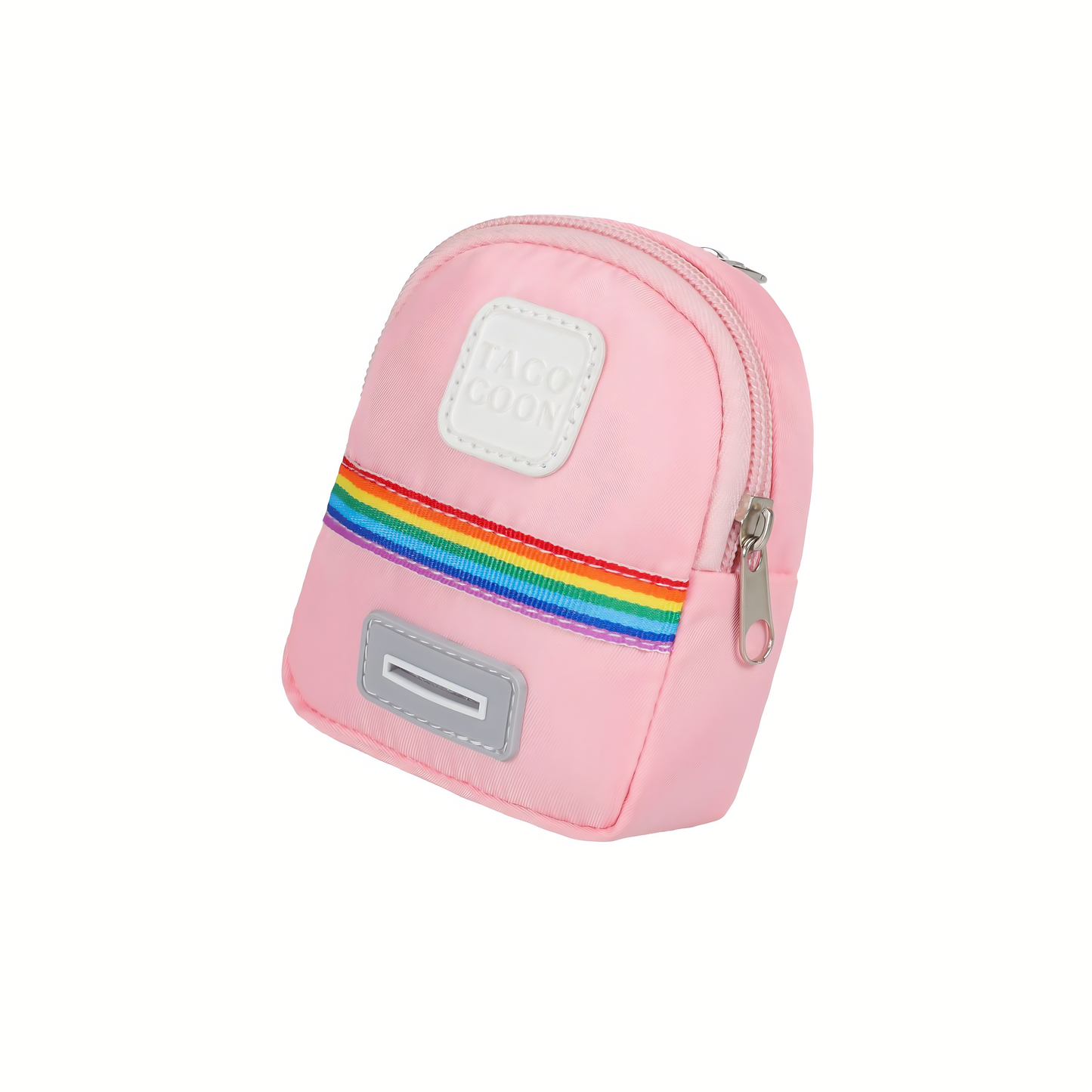 Rainbow V‑Harness with Mini Bag(Sakura Pink)