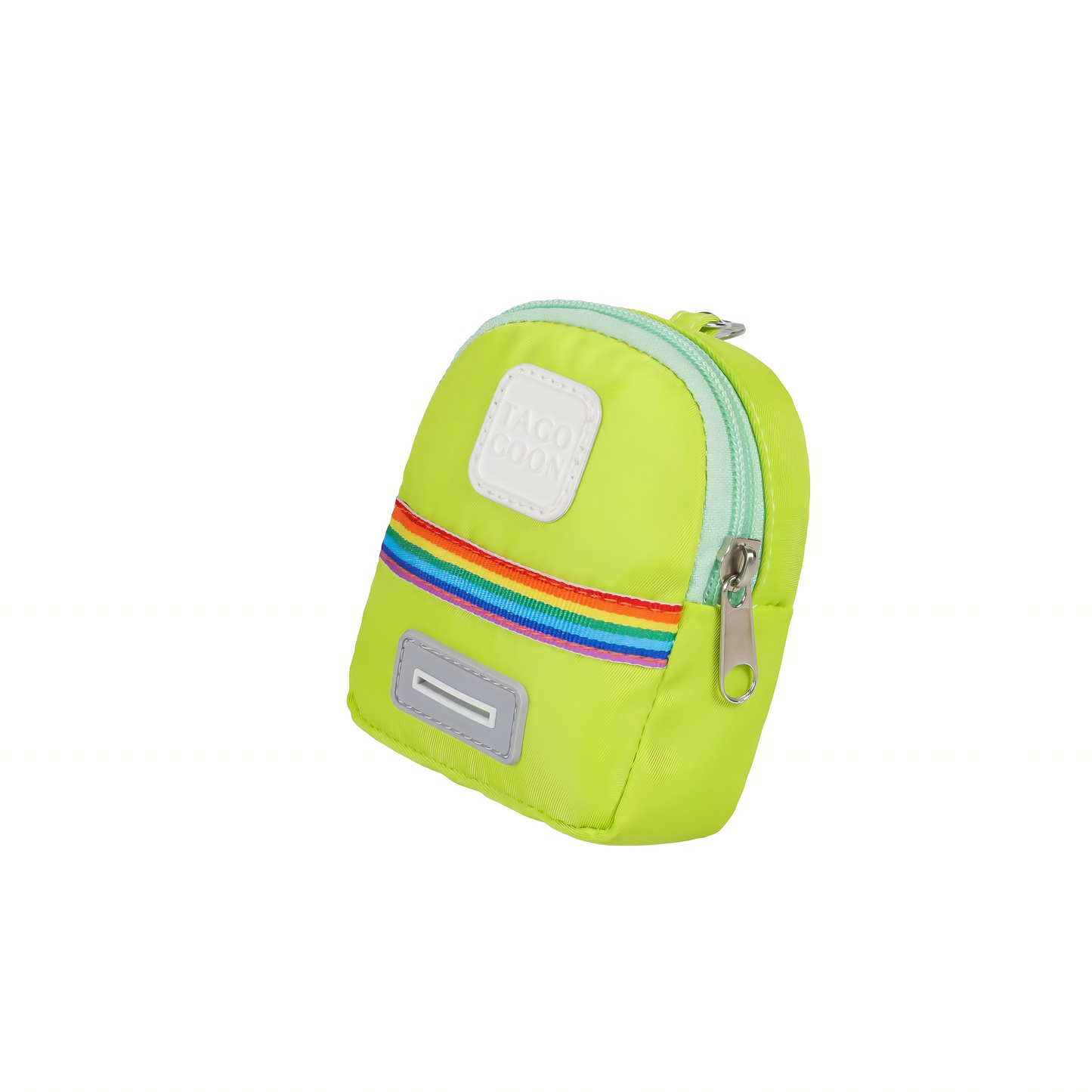 Rainbow V‑Harness with Mini Bag(Lime Green)