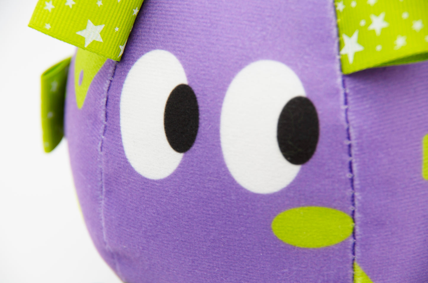 Big Eyed Grab Tabs Pup Ball Toy (Grape Pop)