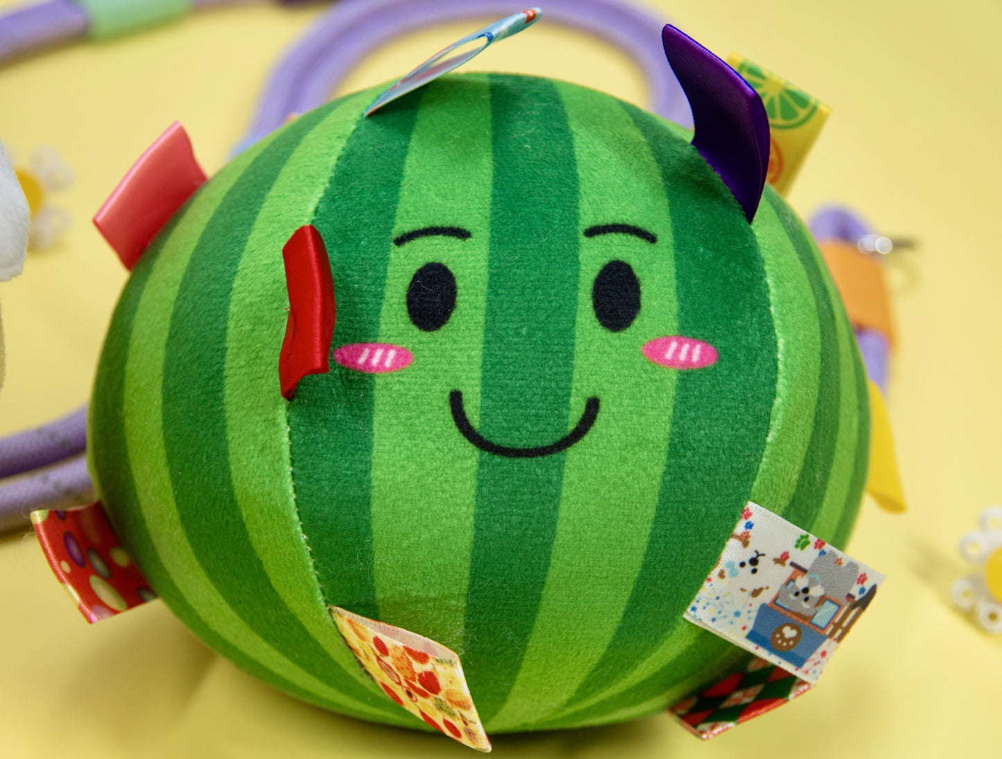 Watermelon Grab Tabs Ball Toy for Dogs