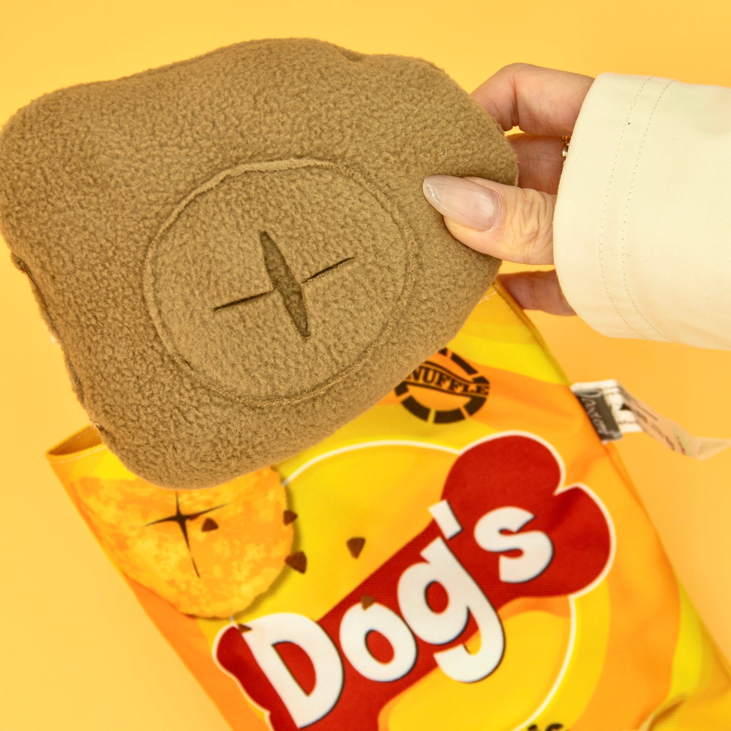 Chip Bag Snuffle Dogs Interactive Toy