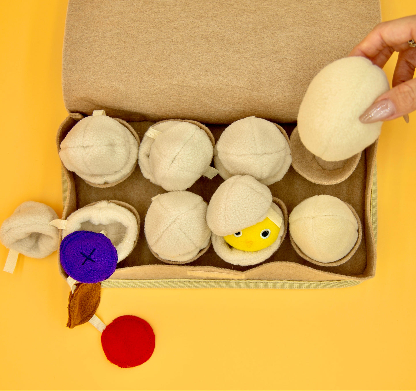 Egg Box Snuffle Dogs Interactive Toy