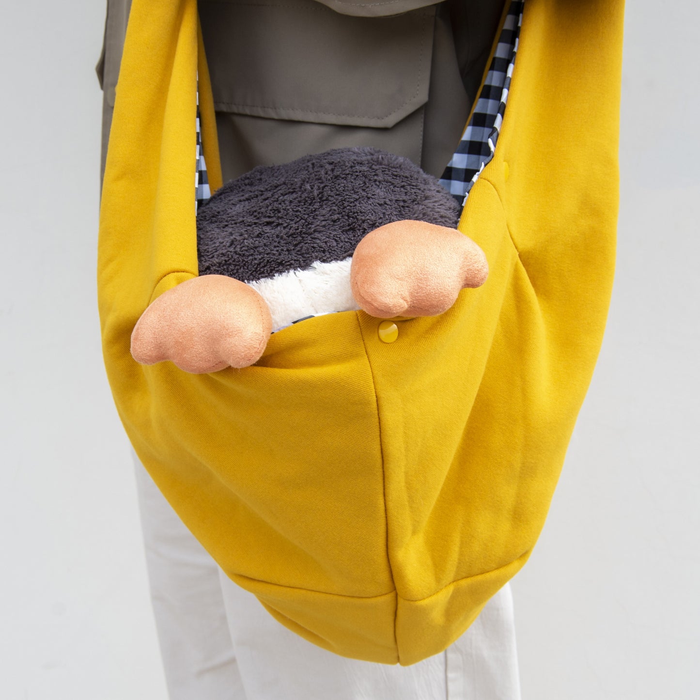 Travel Pet Sling Bag for Small Dogs (Yellow)