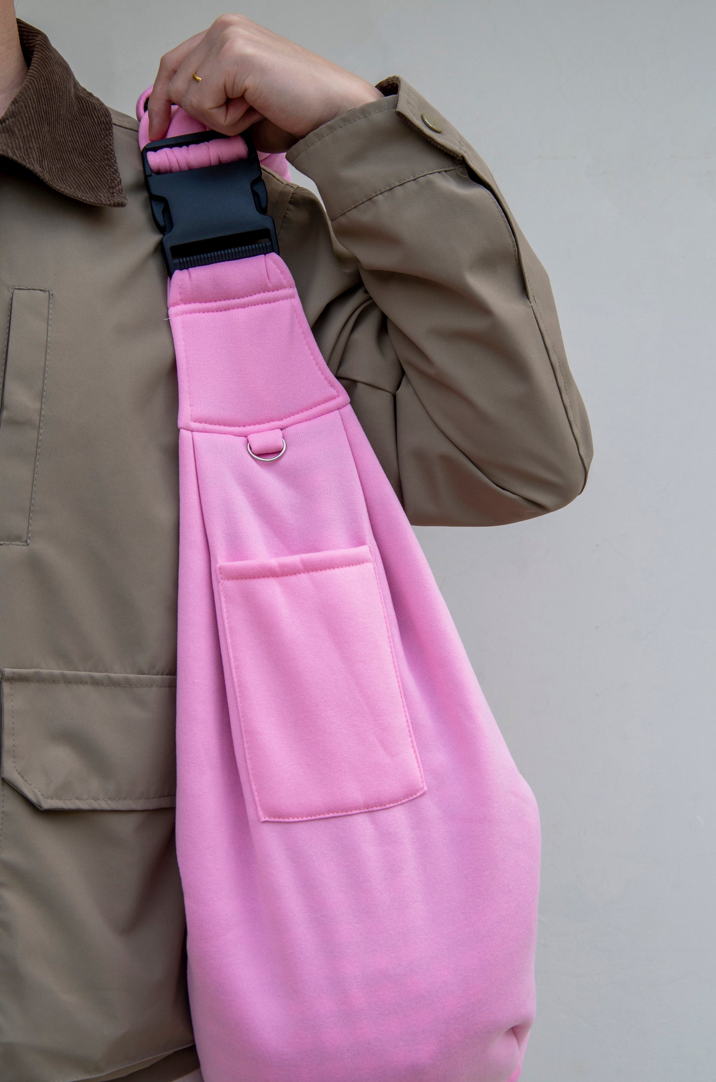 Travel Pet Sling Bag for Small Dogs (Pink)