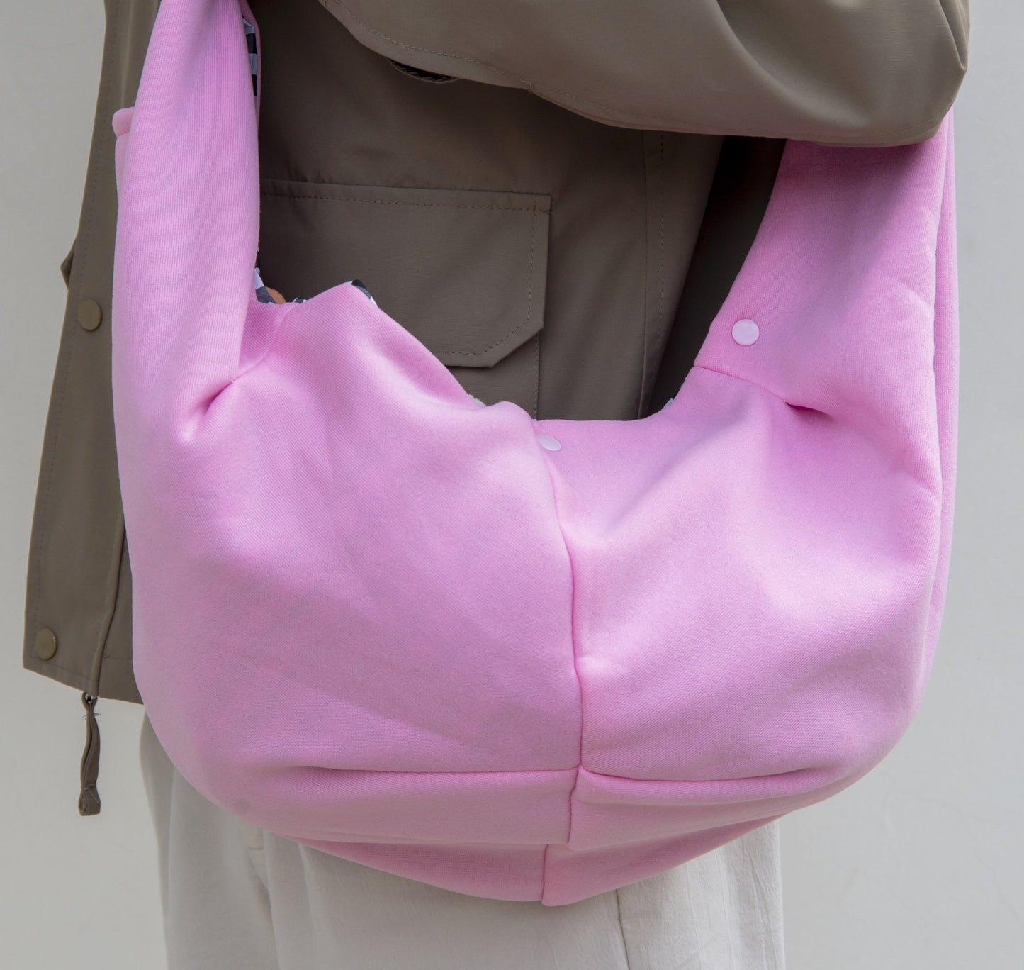 Travel Pet Sling Bag for Small Dogs (Pink)