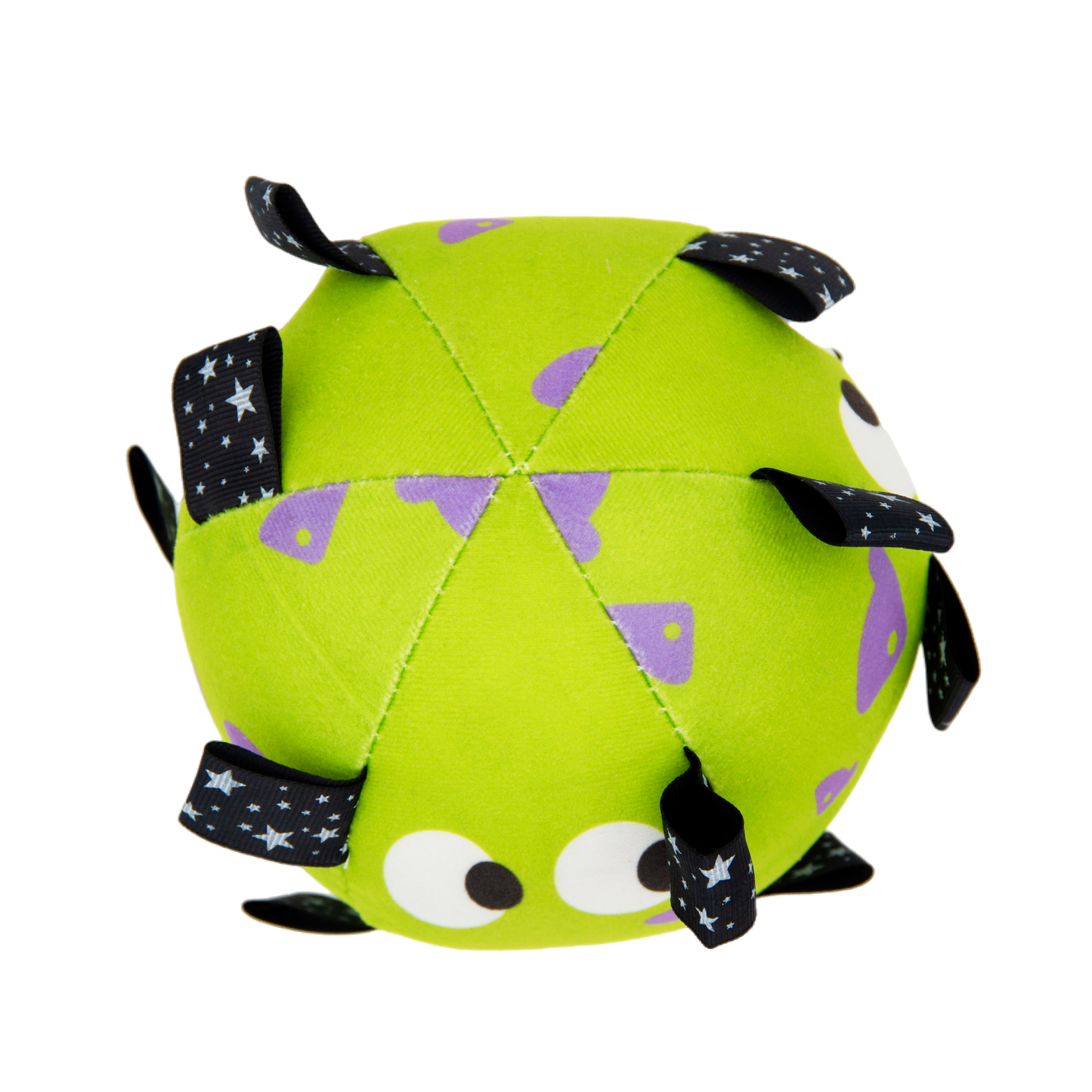 Big Eyed Grab Tabs Pup Ball Toy (Zesty Lime)