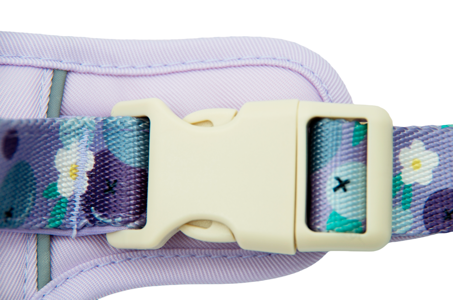 Dog Summer Fruit Breathable Harness & Leash Set(BlueBerry Purple)