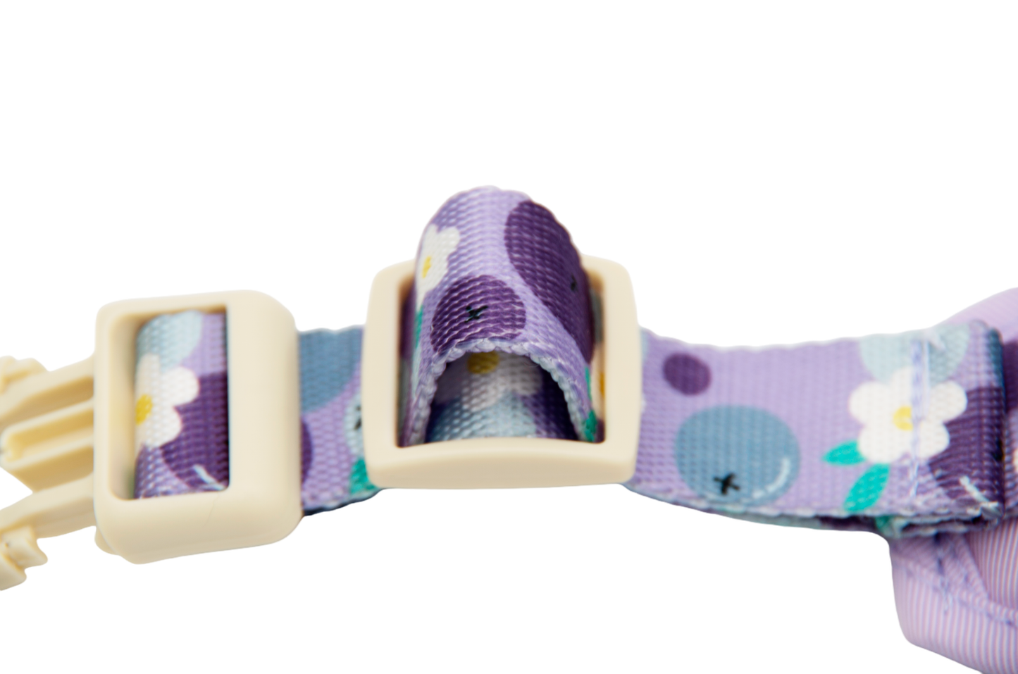 Dog Summer Fruit Breathable Harness & Leash Set(BlueBerry Purple)