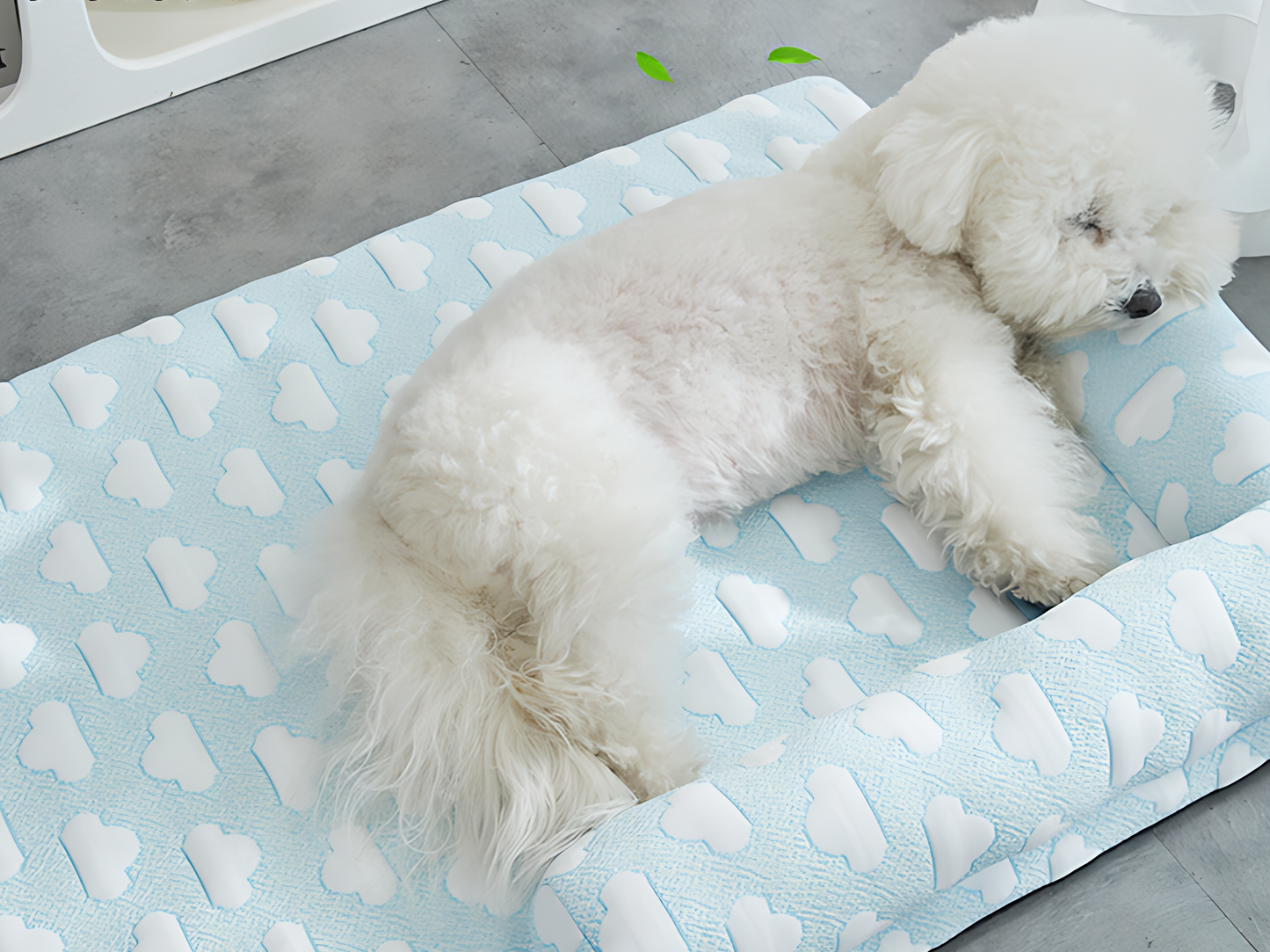 Cooling Mat Bolster Dog and Cat Bed