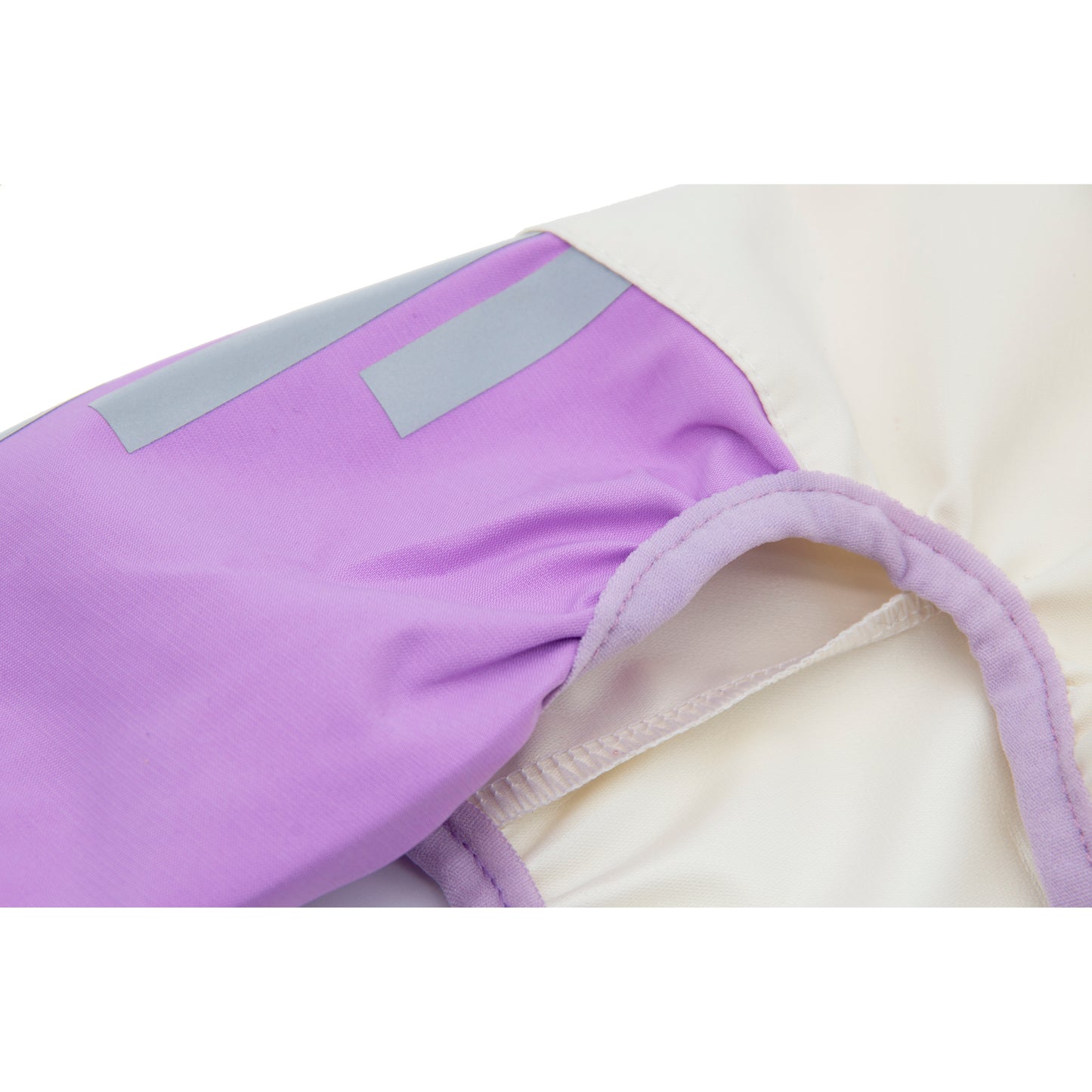 Waterproof Dog Raincoat(Lavender Purple)(6-10lb)