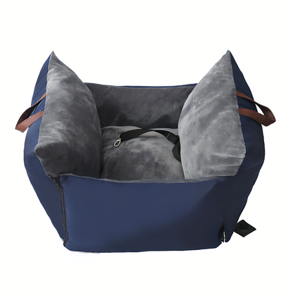 Portable Dog Car Seat, Booster Seat for Small and Medium Dogs(Navy Blue)