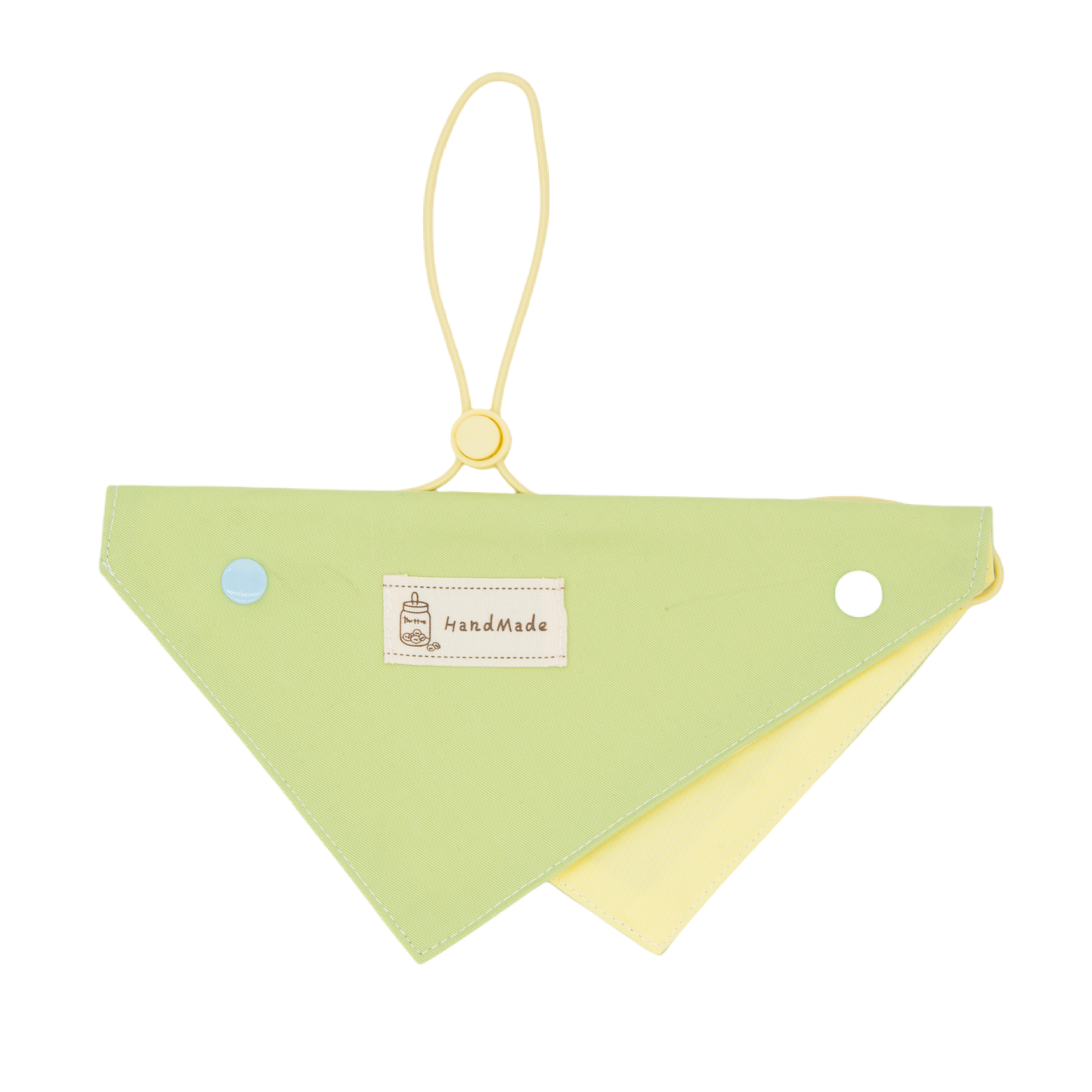 Macaron Dog Bandana(Mustard Green)
