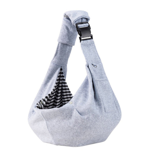 Travel Pet Sling Bag for Small Dogs (Gray)