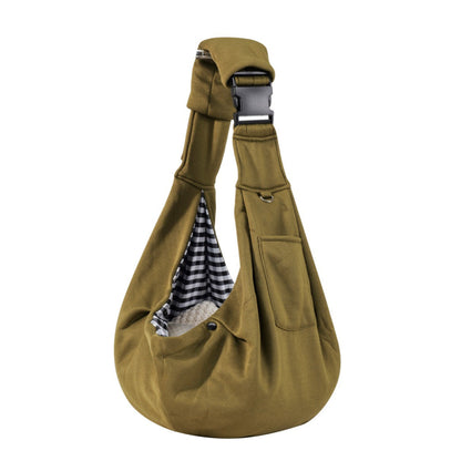 Travel Pet Sling Bag for Small Dogs (Green)