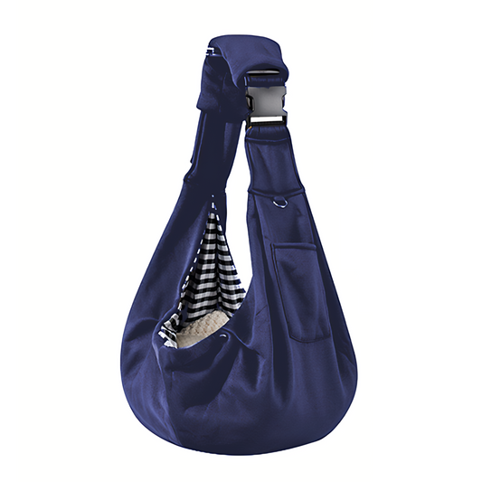 Travel Pet Sling Bag for Small Dogs (Blue)
