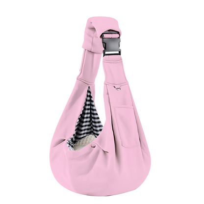 Travel Pet Sling Bag for Small Dogs (Pink)