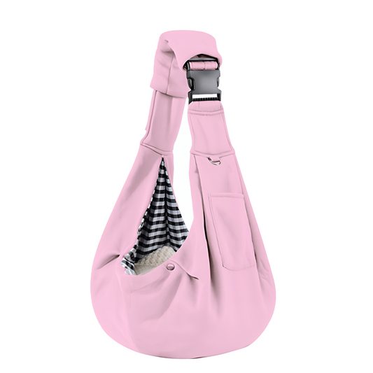 Travel Pet Sling Bag for Small Dogs (Pink)