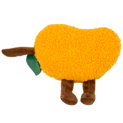 Plush Fruit Squeaky Dog Toy(Mango)