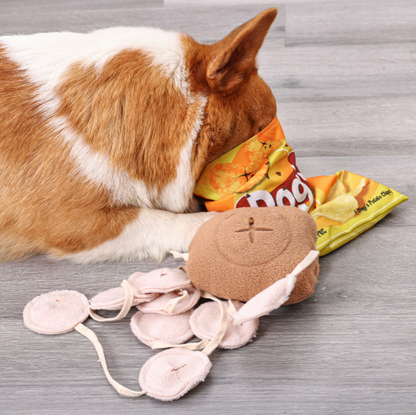 Chip Bag Snuffle Dogs Interactive Toy