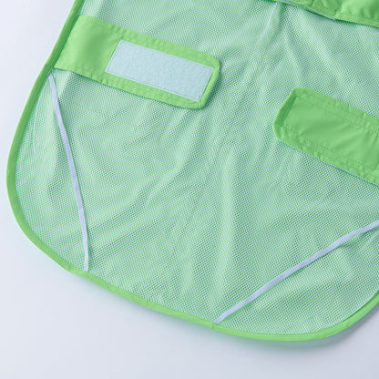 Waterproof Dog Raincoat for Medium & Large Dogs(Apple Green Green)