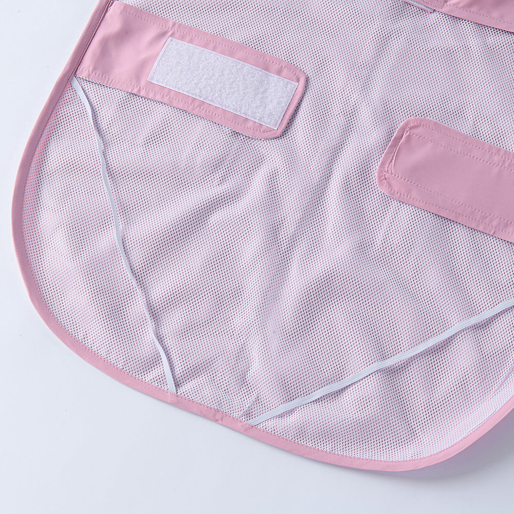 Waterproof Dog Raincoat for Medium & Large Dogs(Blossom Pink)