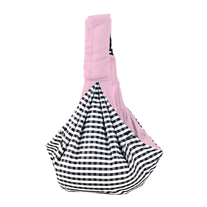 Travel Pet Sling Bag for Small Dogs (Pink)