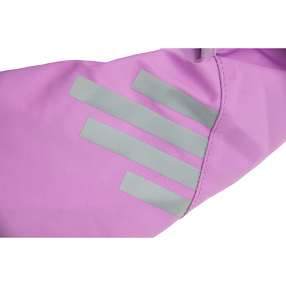 Waterproof Dog Raincoat(Deep Plum)(6-10lb)