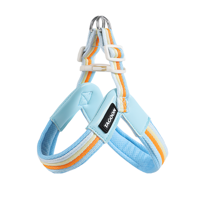 Rainbow V‑Harness with Mini Bag(Sky Blue)