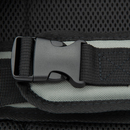 Breathable Canvas Dog Carrier Backpack, Forward Facing(Volcano Gray)