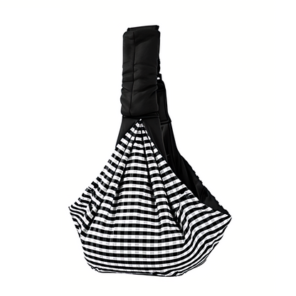 Travel Pet Sling Bag for Small Dogs (Black)