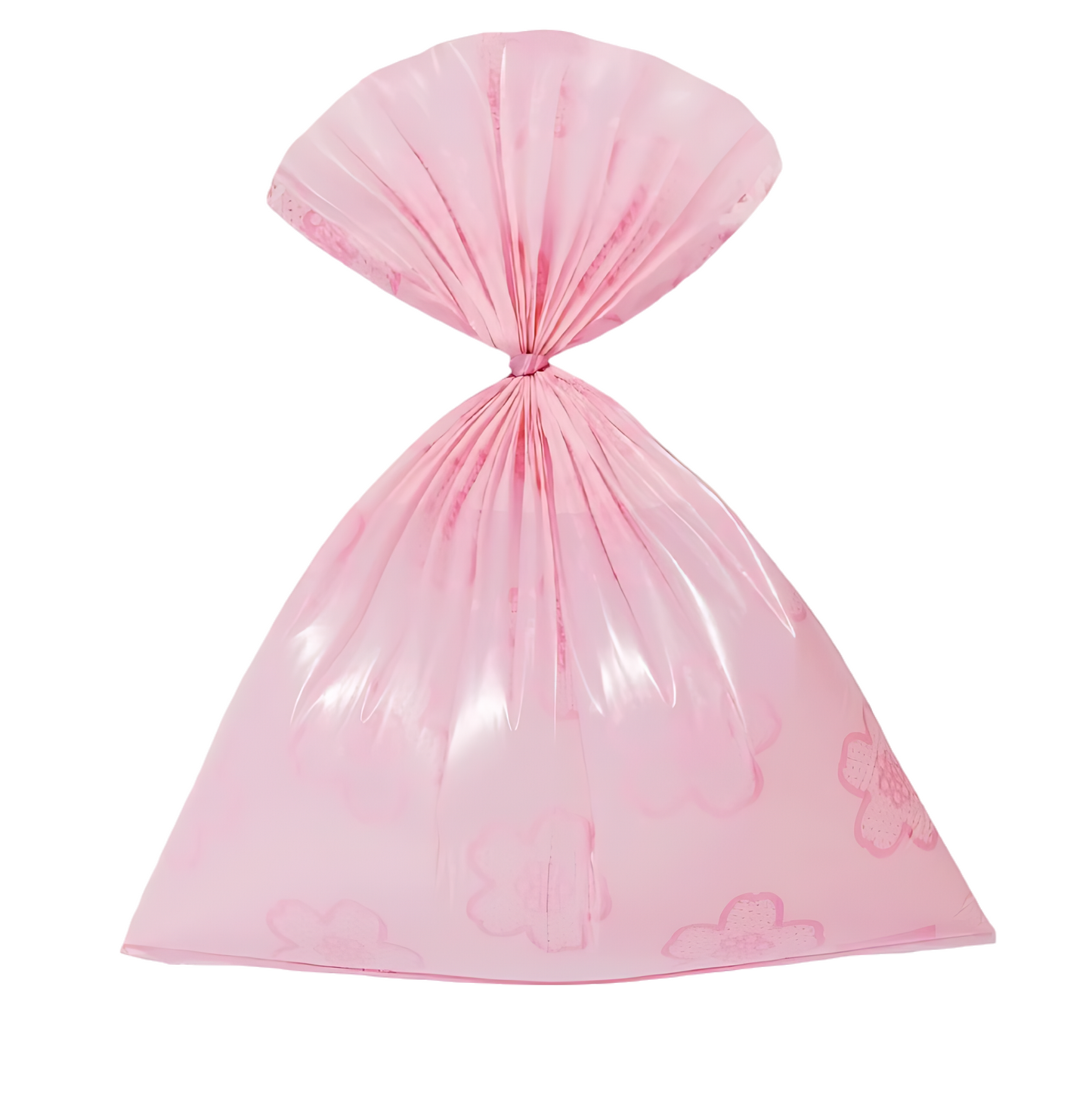 Dog Poop Bag Dispenser with Cherry Blossom Scented Bags