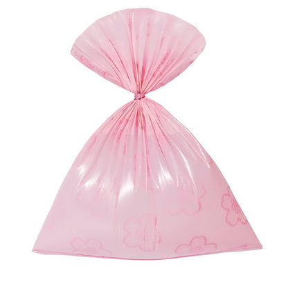 Dog Poop Bag Dispenser with Cherry Blossom Scented Bags
