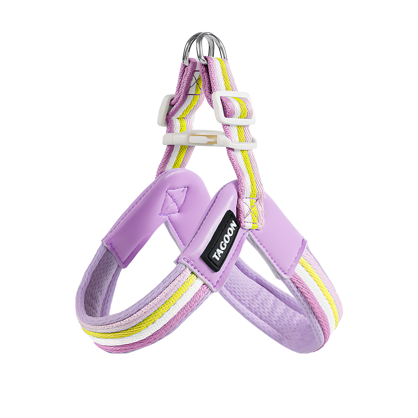 Rainbow V‑Harness with Mini Bag(Lavender Purple)