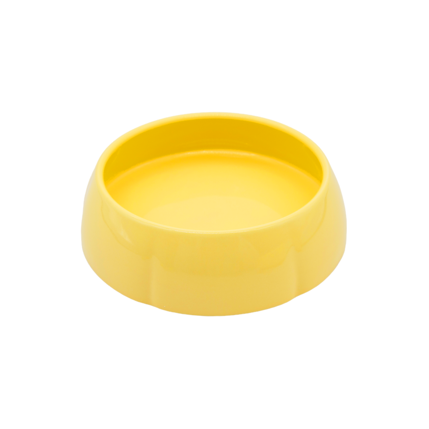 Donut Duo Ceramic Dog Bowl Set(Yellow)