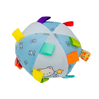 Blue Starry Bear Grab Tabs Ball Toy for Dogs