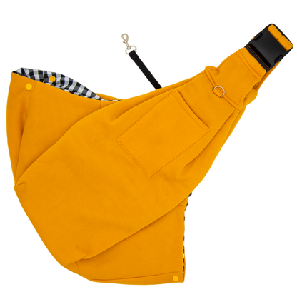 Travel Pet Sling Bag for Small Dogs (Yellow)
