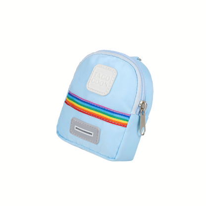 Rainbow V‑Harness with Mini Bag(Sky Blue)